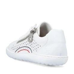 Rieker Low Shoes & Slippers-Women'S Laced Shoes Pearl White
