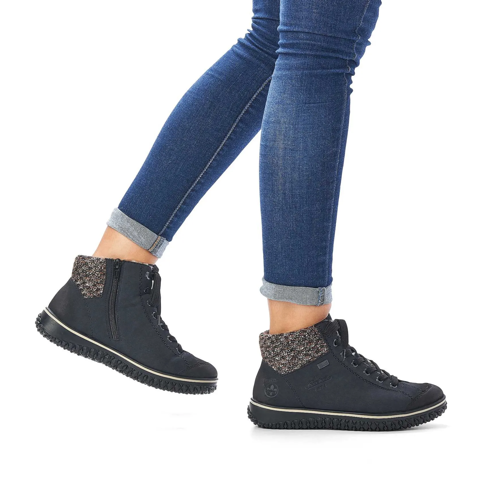 Rieker Low Shoes & Slippers-Women'S Lace-Up Shoes Ocean Blue