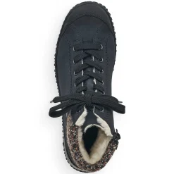 Rieker Low Shoes & Slippers-Women'S Lace-Up Shoes Ocean Blue