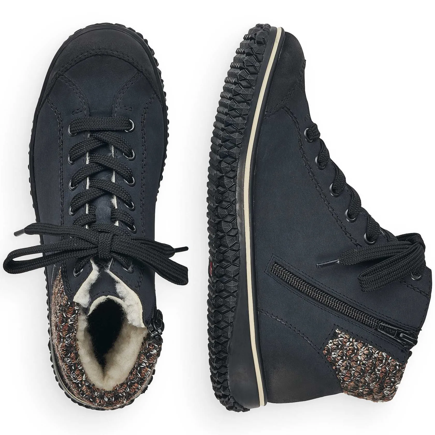 Rieker Low Shoes & Slippers-Women'S Lace-Up Shoes Ocean Blue