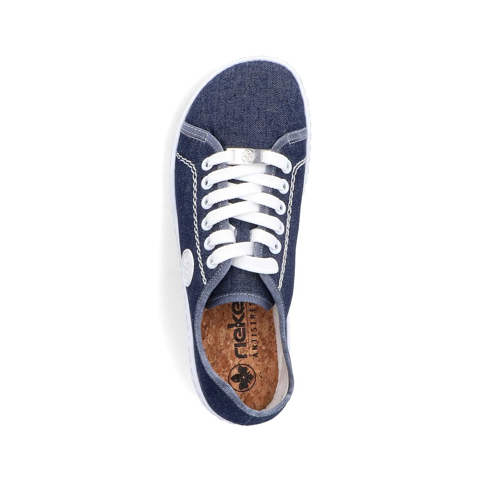 Rieker Vegan-Women'S Lace-Up Shoes Navy Blue