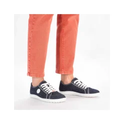 Rieker Vegan-Women'S Lace-Up Shoes Navy Blue