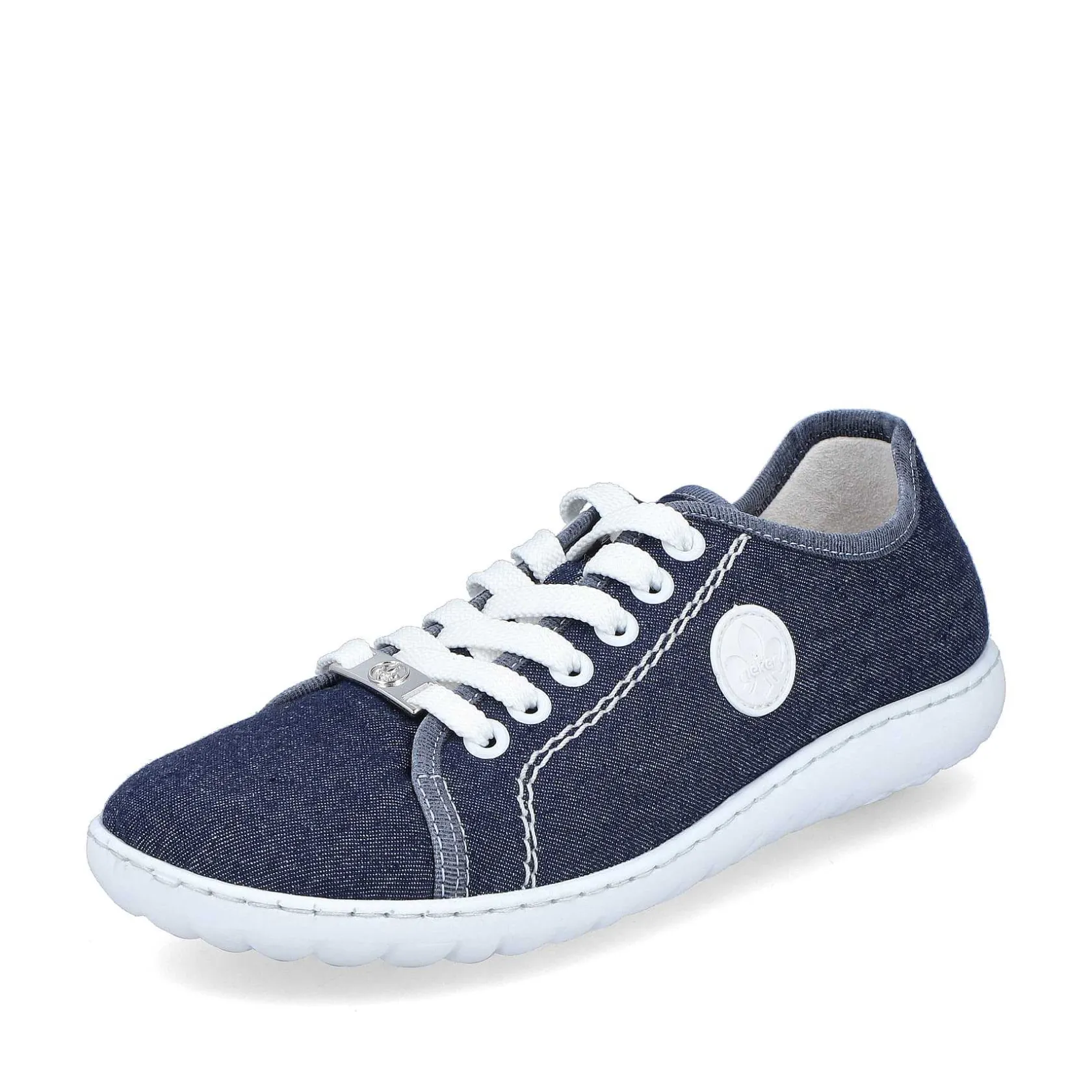 Rieker Vegan-Women'S Lace-Up Shoes Navy Blue