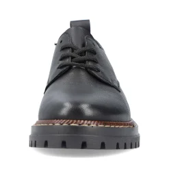 Rieker Low Shoes & Slippers-Women'S Lace-Up Shoes Night Black