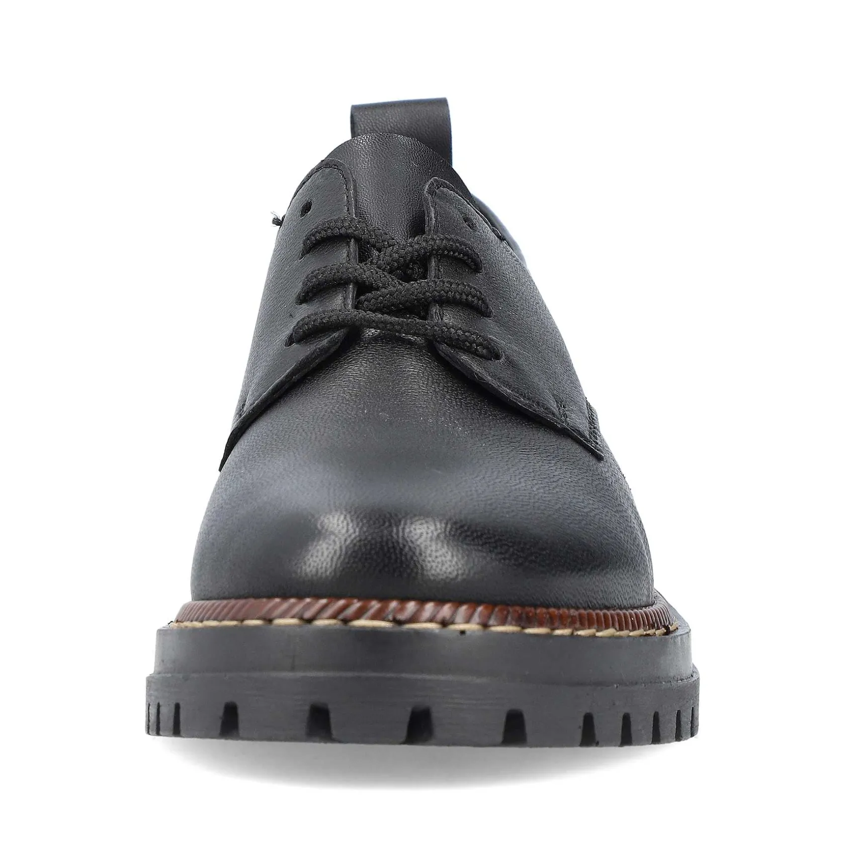 Rieker Low Shoes & Slippers-Women'S Lace-Up Shoes Night Black