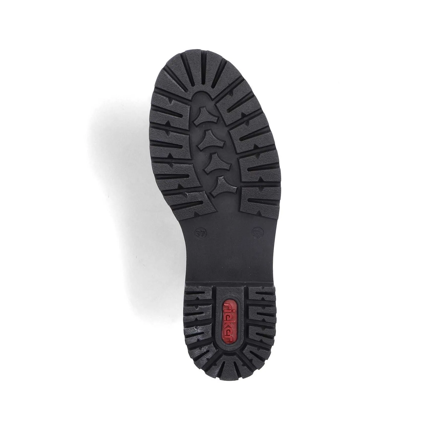 Rieker Low Shoes & Slippers-Women'S Lace-Up Shoes Night Black