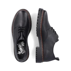 Rieker Low Shoes & Slippers-Women'S Lace-Up Shoes Night Black
