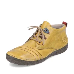 Rieker Low Shoes & Slippers-Women'S Lace-Up Shoes Exotic Yellow