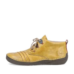 Rieker Low Shoes & Slippers-Women'S Lace-Up Shoes Exotic Yellow