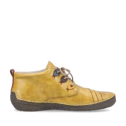 Rieker Low Shoes & Slippers-Women'S Lace-Up Shoes Exotic Yellow