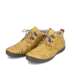 Rieker Low Shoes & Slippers-Women'S Lace-Up Shoes Exotic Yellow