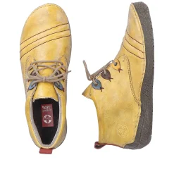 Rieker Low Shoes & Slippers-Women'S Lace-Up Shoes Exotic Yellow