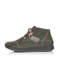 Rieker Low Shoes & Slippers-Women'S Lace-Up Shoes Khaki Green