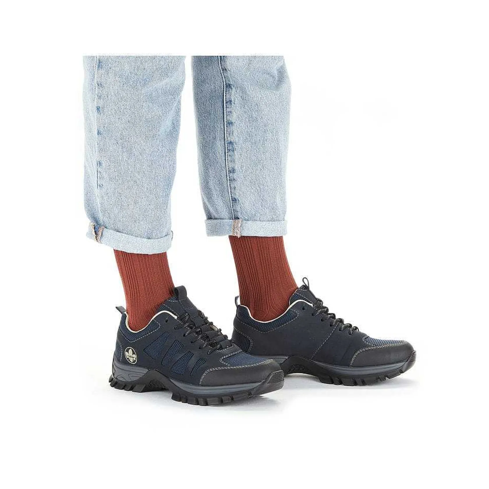 Rieker Low Shoes & Slippers-Women'S Lace-Up Shoes Ocean Blue