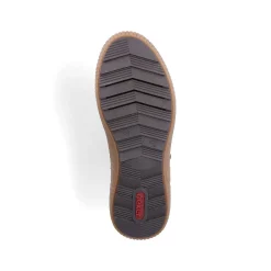 Rieker Low Shoes & Slippers-Women'S Lace-Up Shoes Asphalt Black