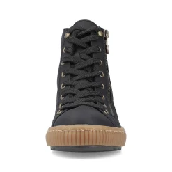 Rieker Low Shoes & Slippers-Women'S Lace-Up Shoes Asphalt Black