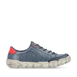 Rieker Low Shoes & Slippers-Women'S Lace-Up Shoes, Slate Blue