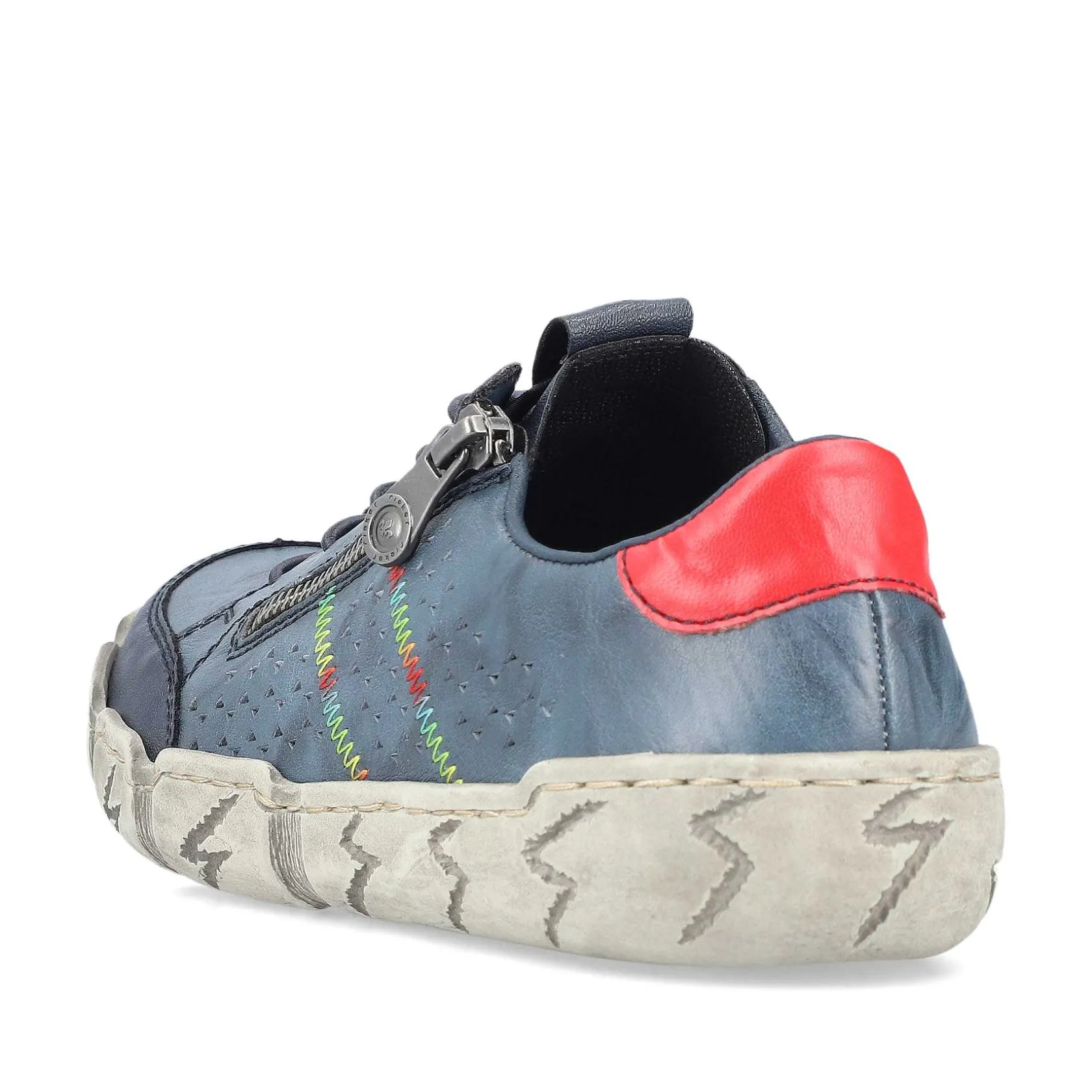 Rieker Low Shoes & Slippers-Women'S Lace-Up Shoes, Slate Blue