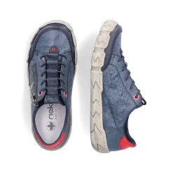 Rieker Low Shoes & Slippers-Women'S Lace-Up Shoes, Slate Blue