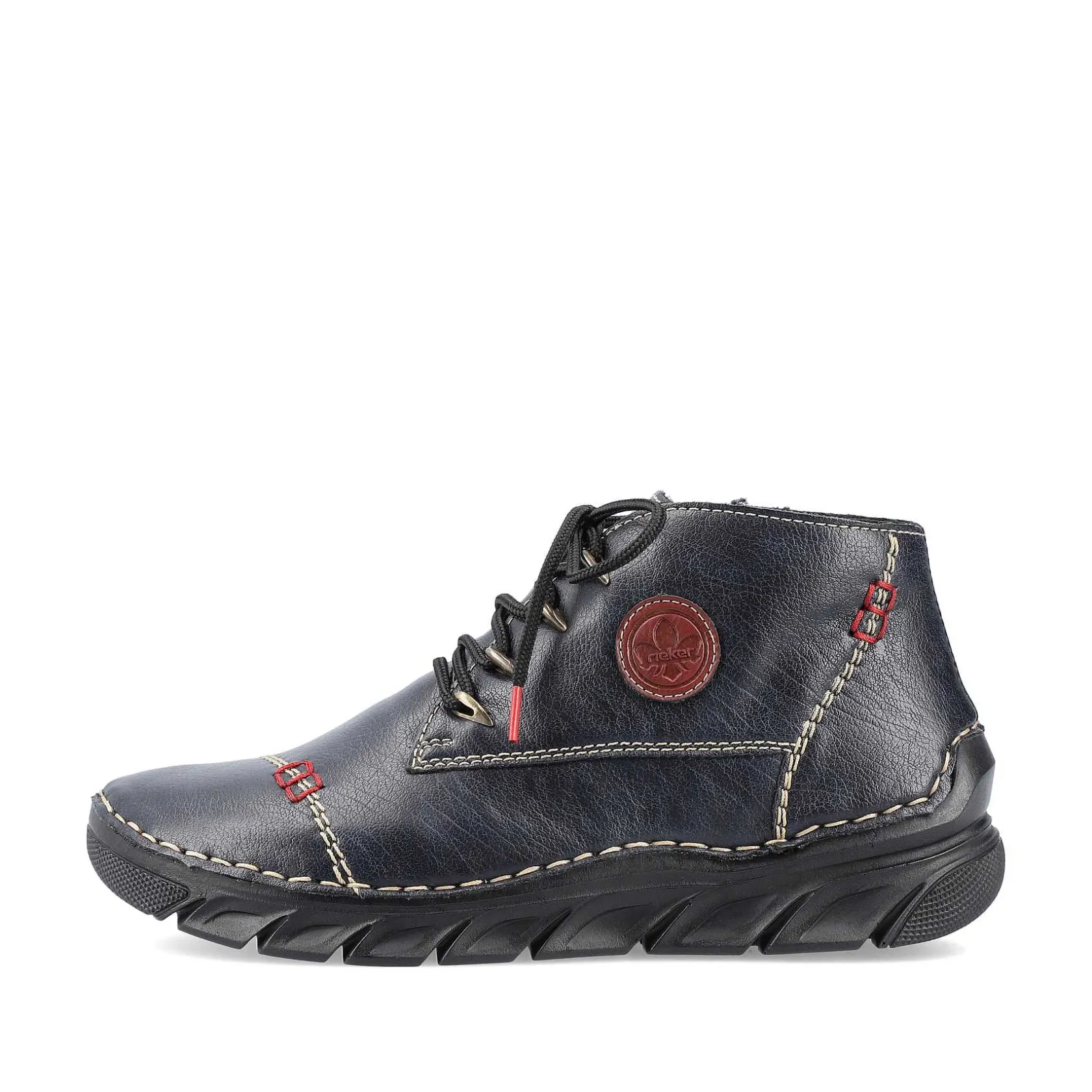 Rieker Low Shoes & Slippers-Women'S Lace-Up Shoes Navy Blue