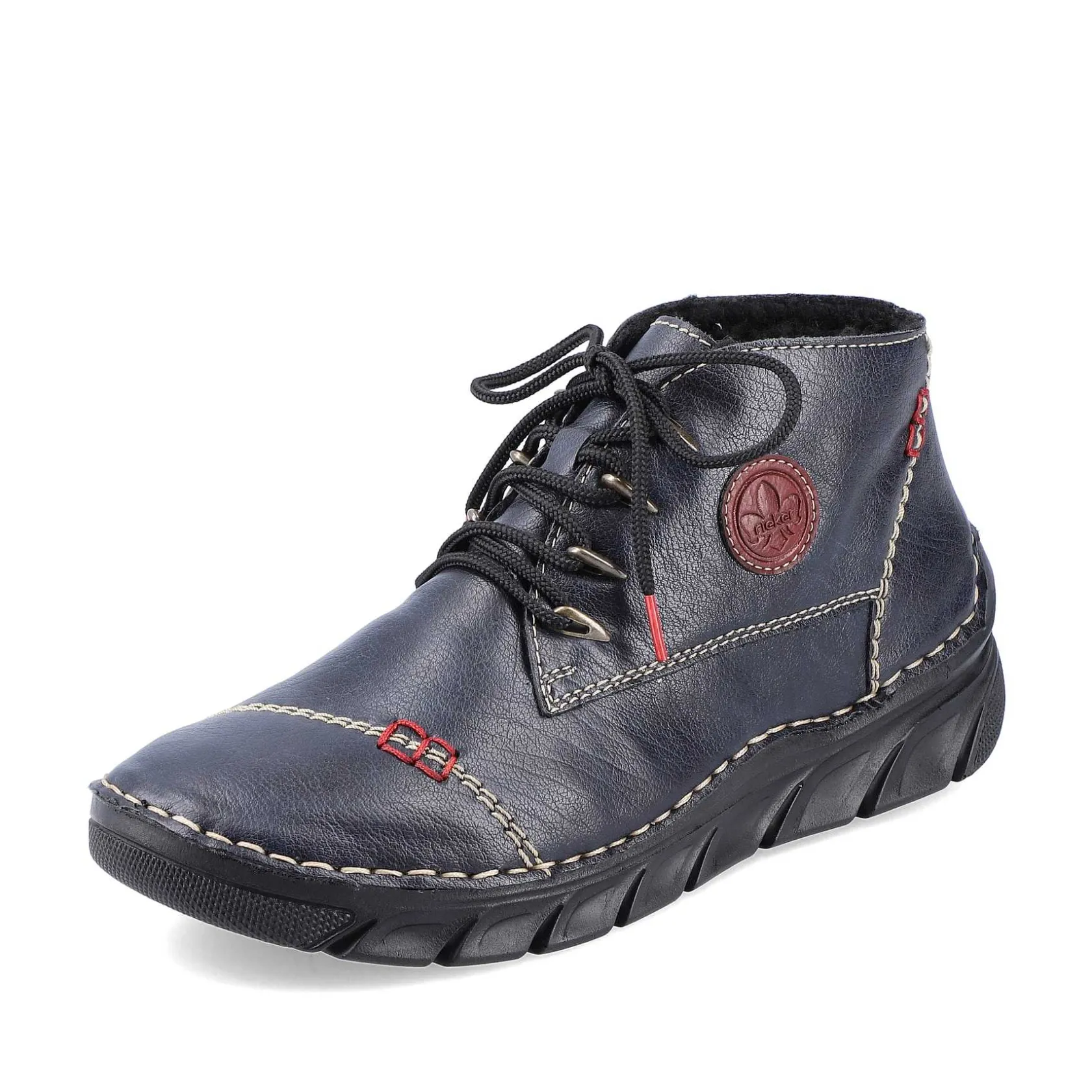 Rieker Low Shoes & Slippers-Women'S Lace-Up Shoes Navy Blue