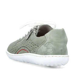 Rieker Colorful Styles-Women'S Lace-Up Shoes Mint Green