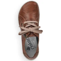 Rieker Low Shoes & Slippers-Women'S Lace-Up Shoes Chestnut Brown