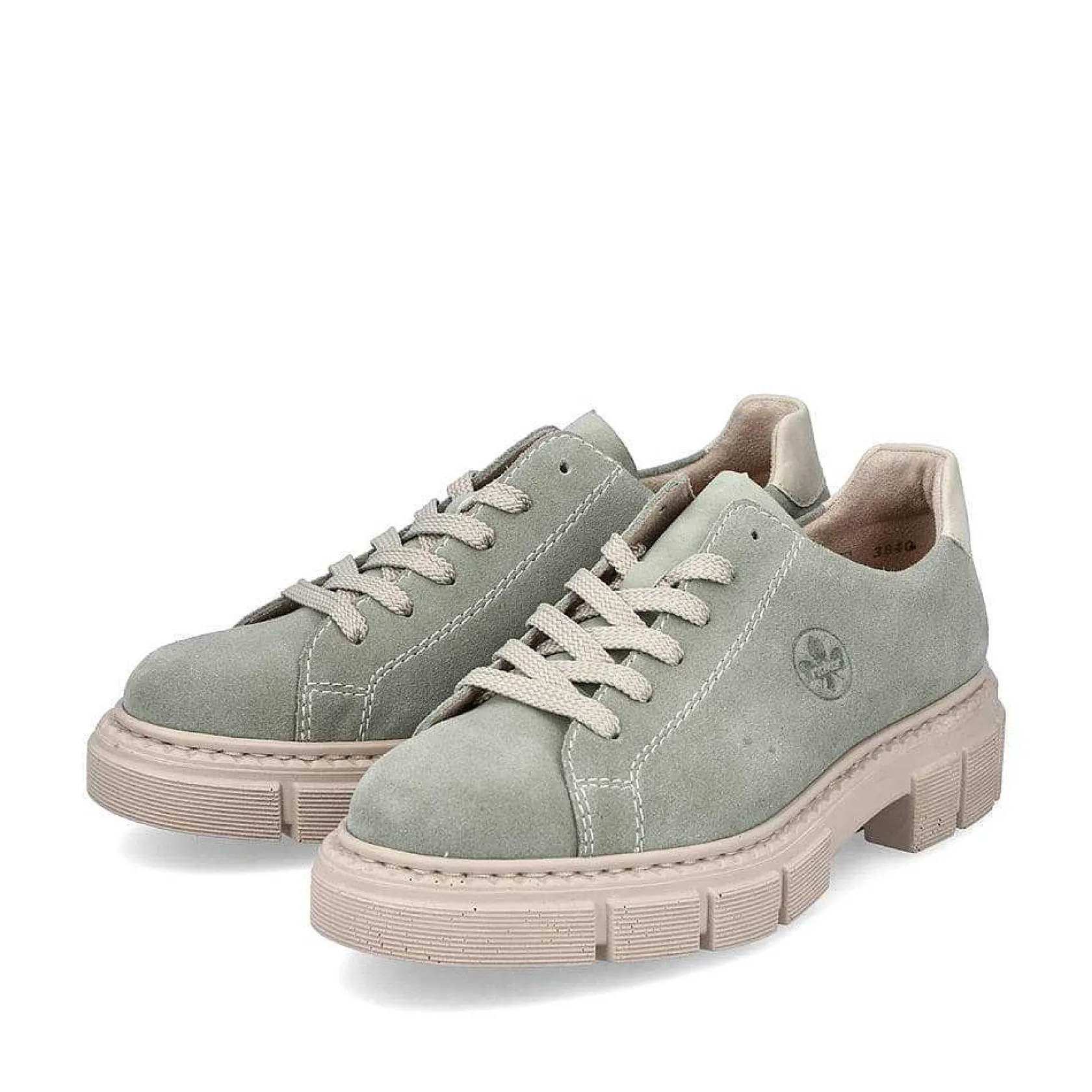 Rieker Low Shoes & Slippers-Women'S Lace-Up Shoes Mint Green