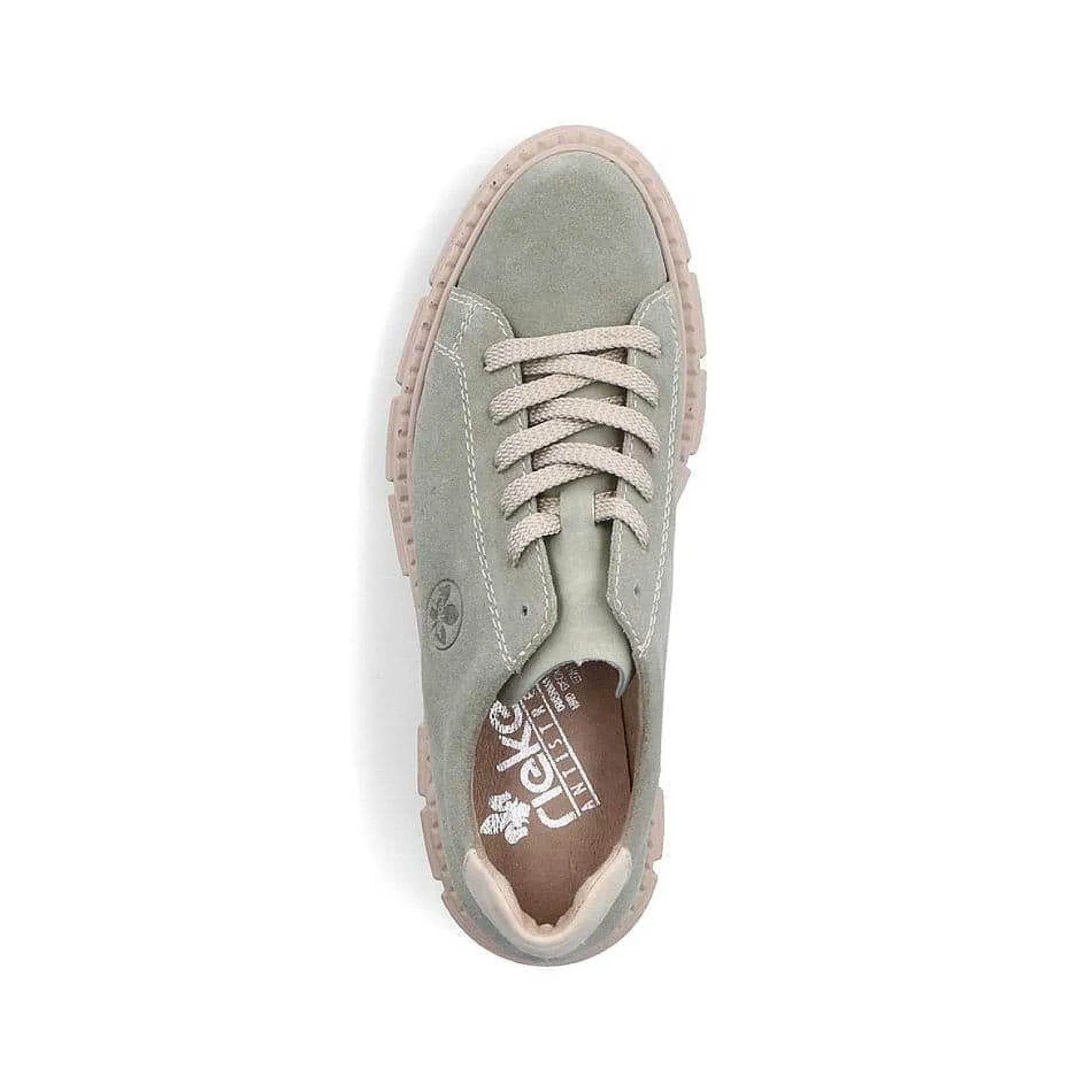 Rieker Low Shoes & Slippers-Women'S Lace-Up Shoes Mint Green