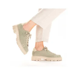 Rieker Low Shoes & Slippers-Women'S Lace-Up Shoes Mint Green