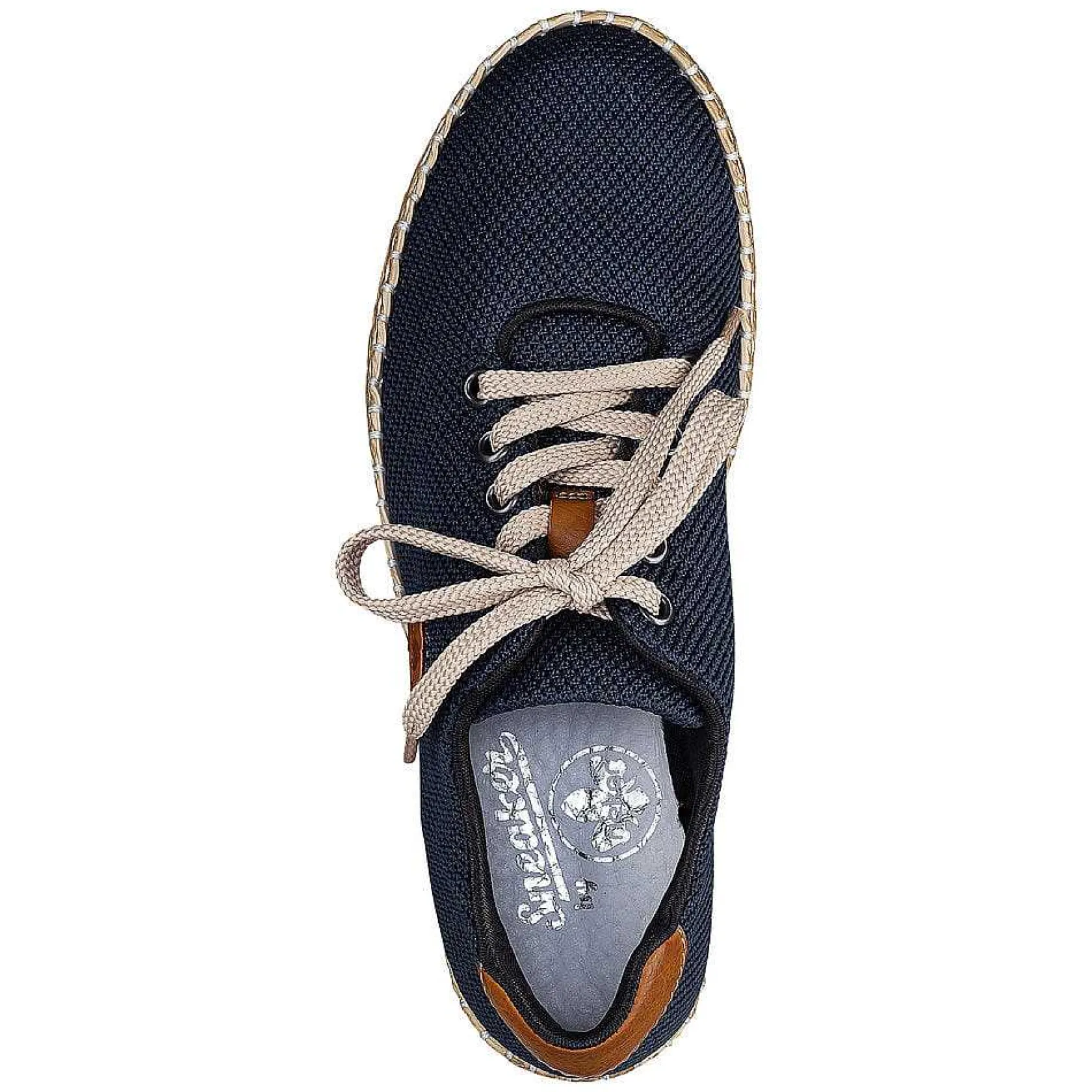 Rieker Low Shoes & Slippers-Women'S Lace-Up Shoes Navy Blue