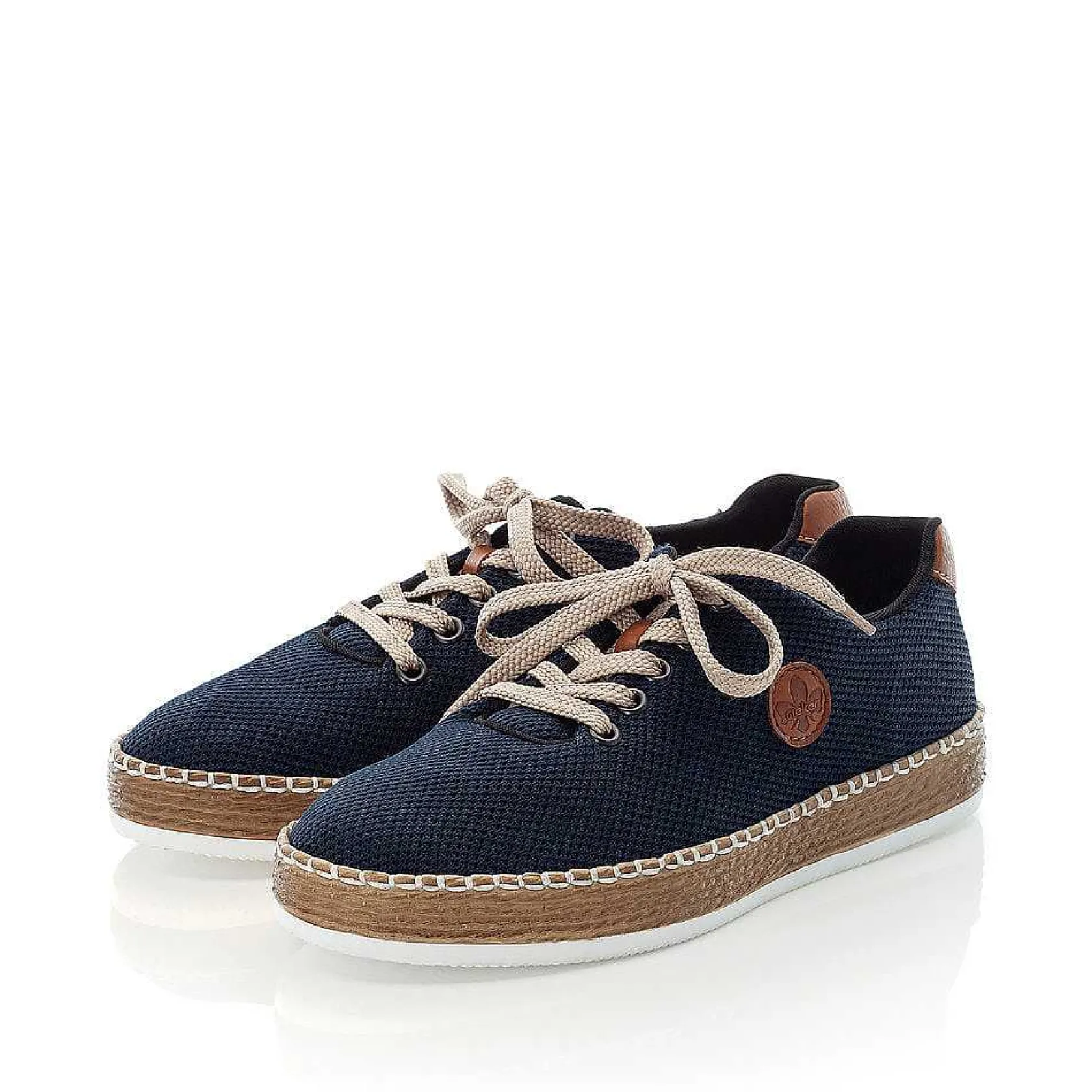 Rieker Low Shoes & Slippers-Women'S Lace-Up Shoes Navy Blue