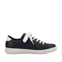 Rieker Low Shoes & Slippers-Women'S Lace-Up Shoes Navy Blue