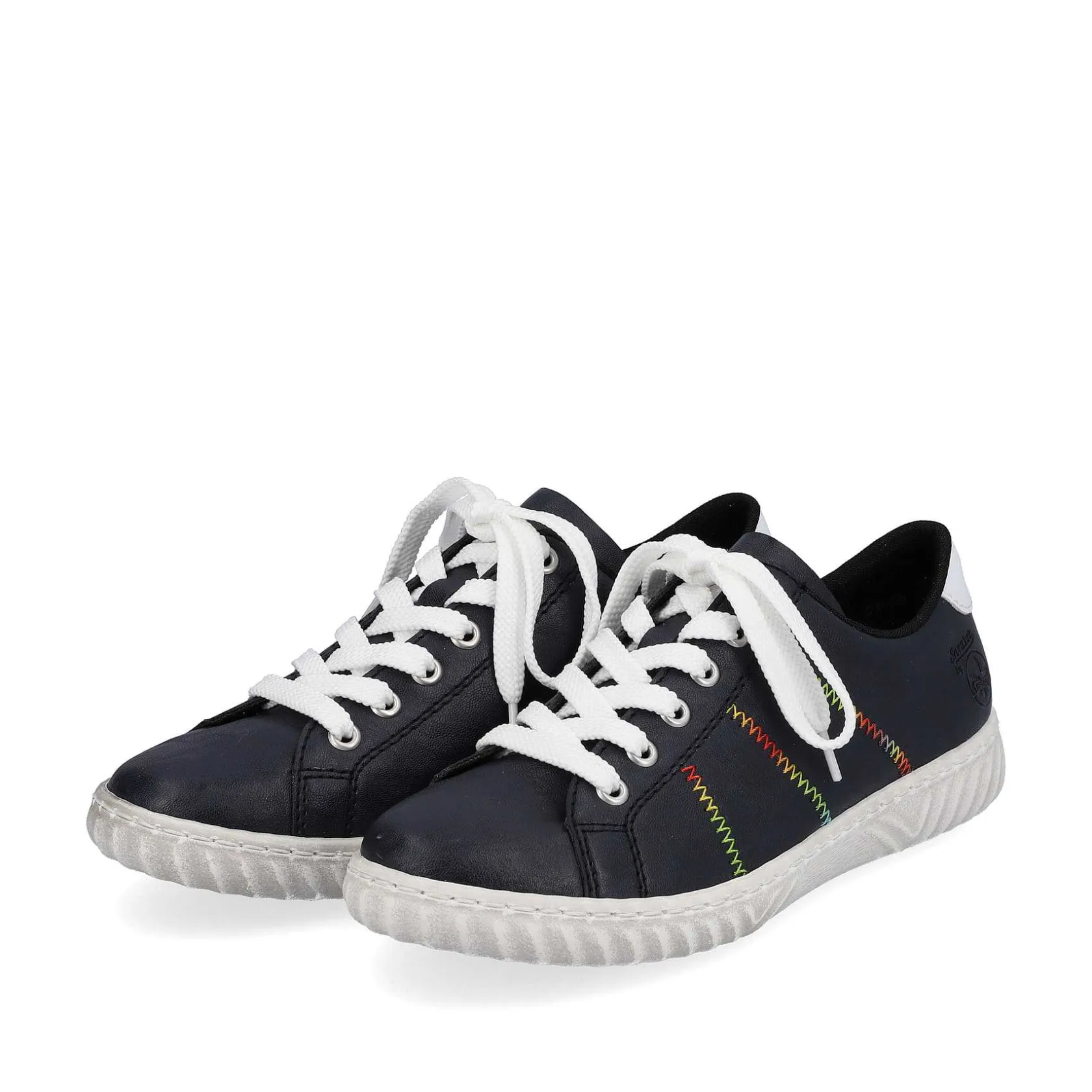 Rieker Low Shoes & Slippers-Women'S Lace-Up Shoes Navy Blue