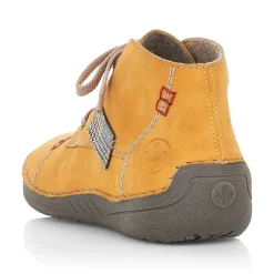 Rieker Low Shoes & Slippers-Women'S Lace-Up Shoes Honey Yellow