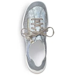 Rieker Low Shoes & Slippers-Women'S Lace-Up Shoes Sea Blue