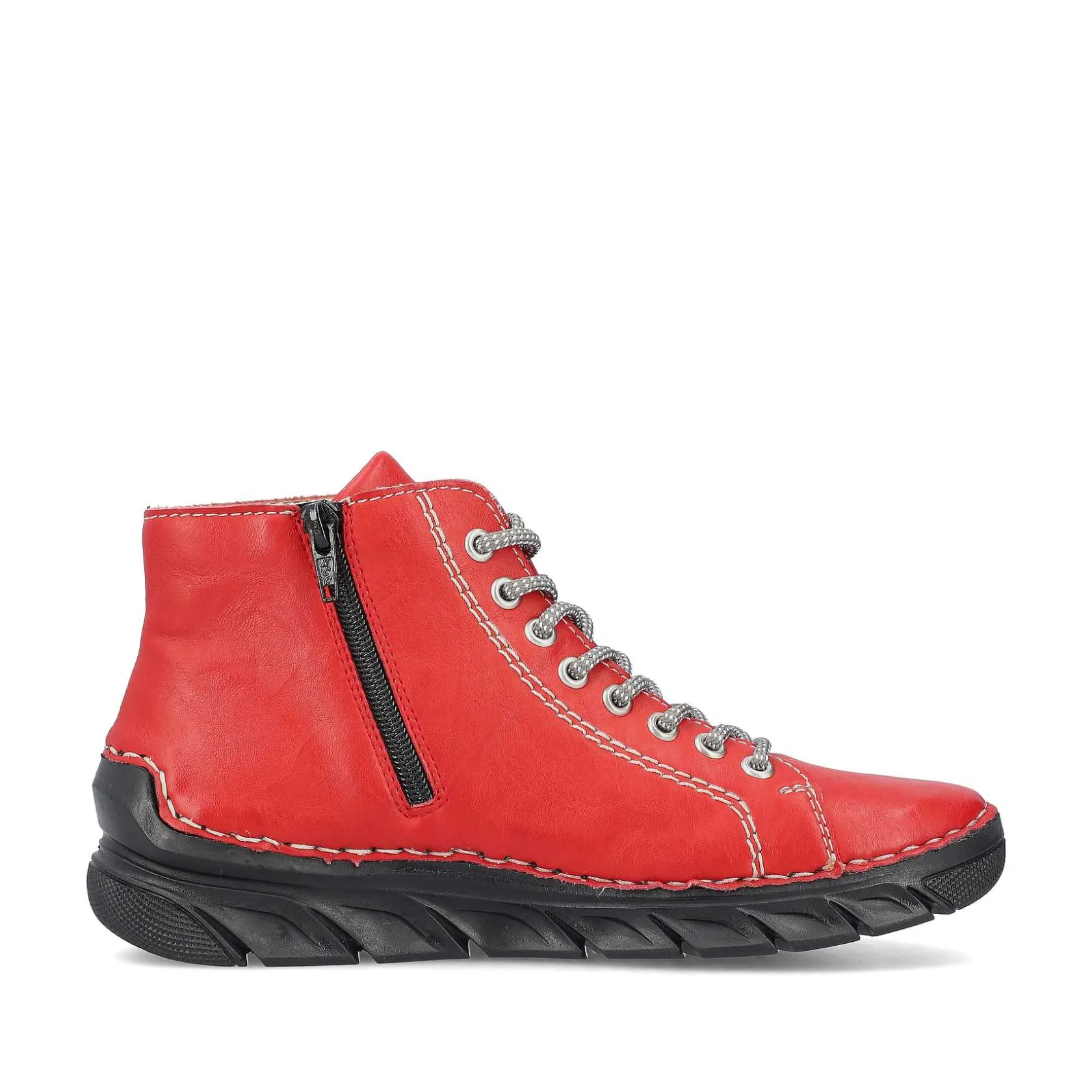 Rieker Low Shoes & Slippers-Women'S Lace-Up Shoes Fire Red