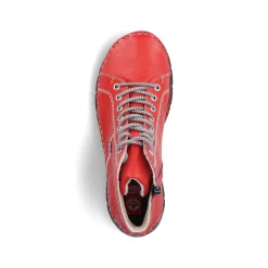 Rieker Low Shoes & Slippers-Women'S Lace-Up Shoes Fire Red