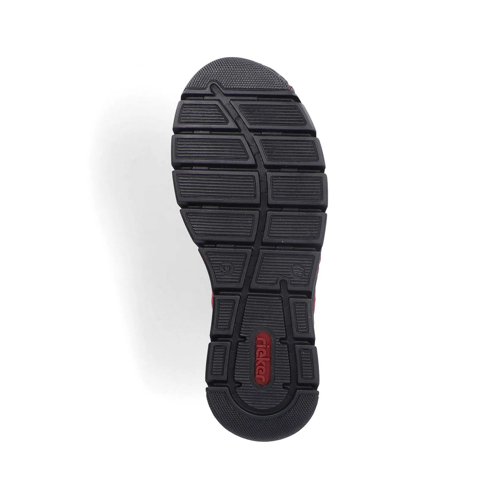 Rieker Low Shoes & Slippers-Women'S Lace-Up Shoes Fire Red