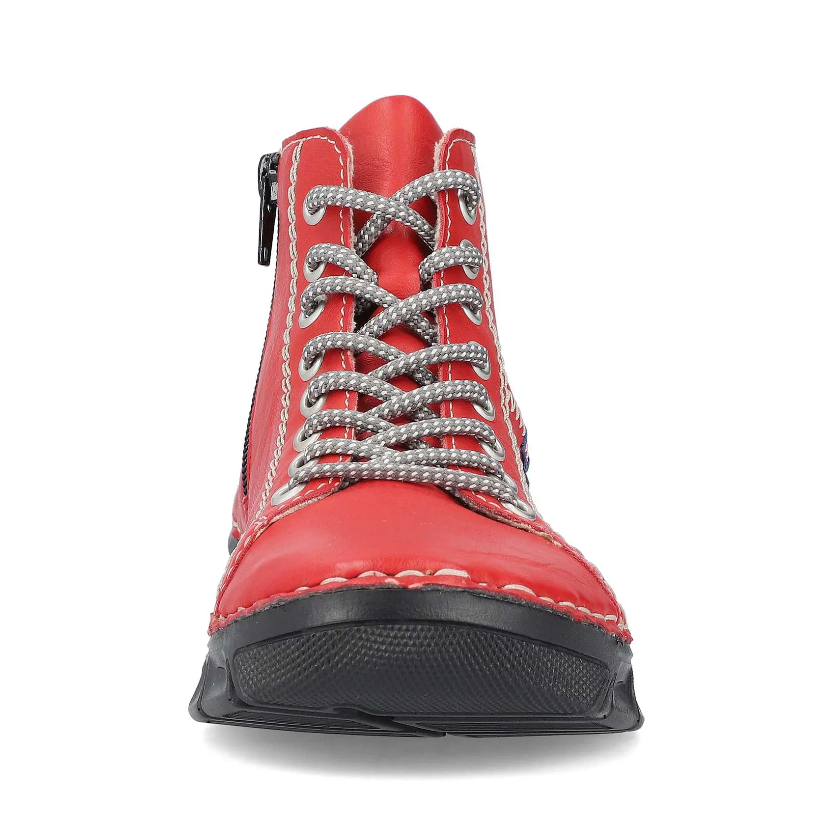 Rieker Low Shoes & Slippers-Women'S Lace-Up Shoes Fire Red