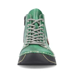 Rieker Low Shoes & Slippers-Women'S Lace-Up Shoes Emerald Green
