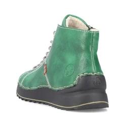 Rieker Low Shoes & Slippers-Women'S Lace-Up Shoes Emerald Green