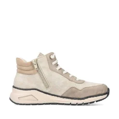 Rieker Low Shoes & Slippers-Women'S Lace-Up Shoes Light Beige