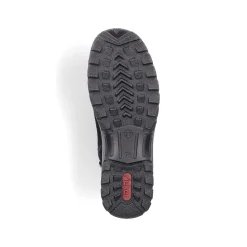 Rieker Low Shoes & Slippers-Women'S Lace-Up Shoes Graphite Black