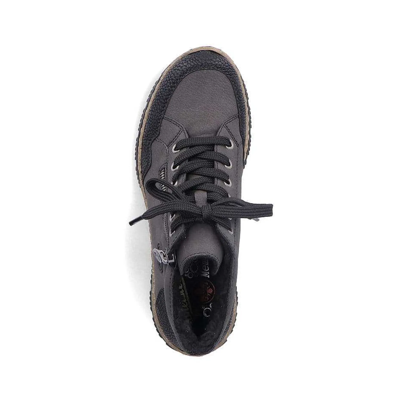 Rieker Low Shoes & Slippers-Women'S Lace-Up Shoes Anthracite
