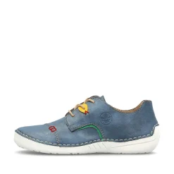 Rieker Low Shoes & Slippers-Women'S Lace-Up Shoes, Slate Blue