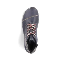 Rieker Low Shoes & Slippers-Women'S Lace-Up Shoes Steel Blue