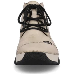 Rieker Low Shoes & Slippers-Women'S Lace-Up Shoes Cream Beige