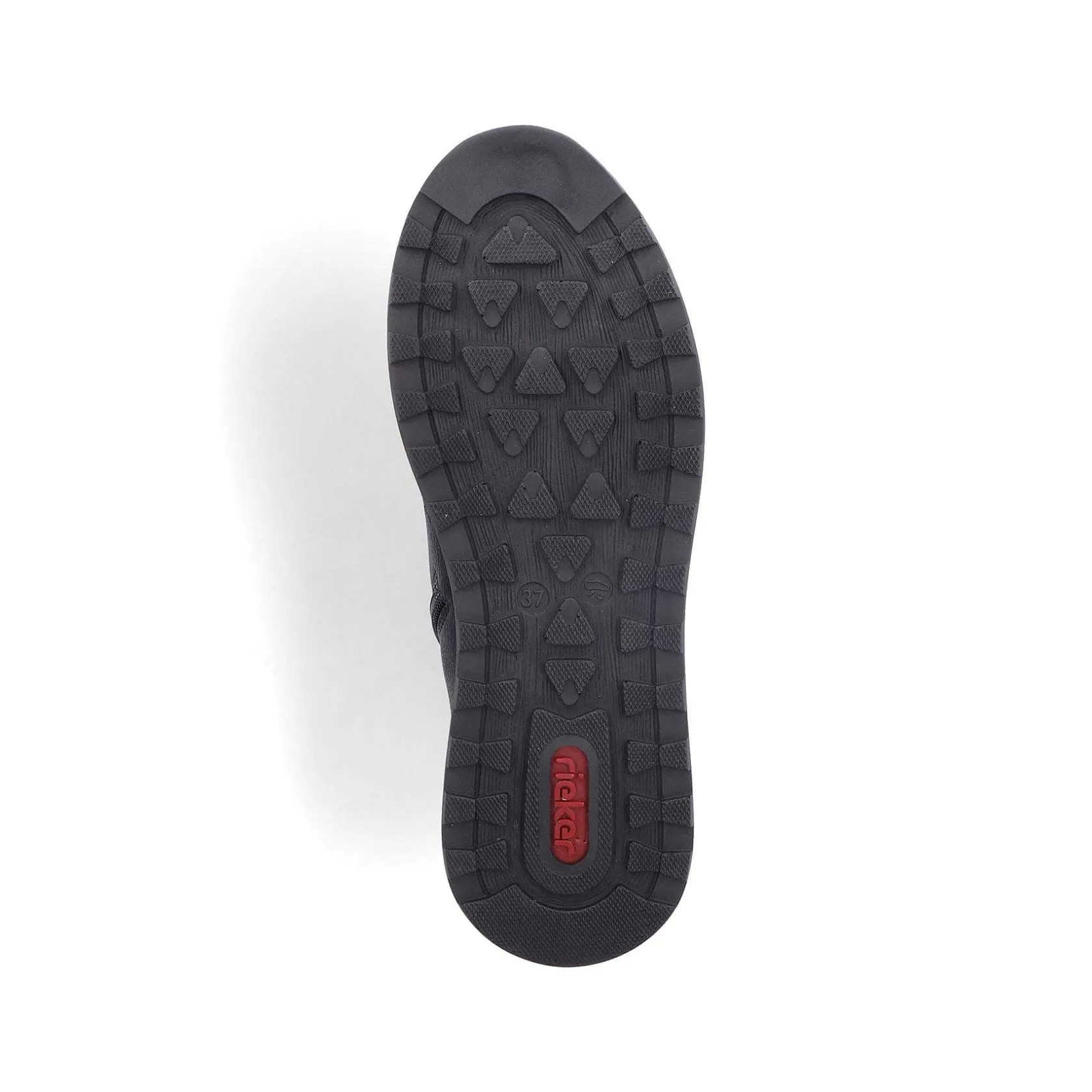 Rieker Low Shoes & Slippers-Women'S Lace-Up Shoes Deep Black