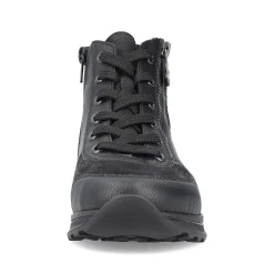 Rieker Low Shoes & Slippers-Women'S Lace-Up Shoes Deep Black
